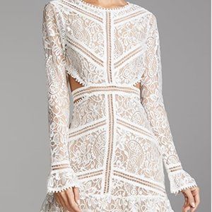 For Love and Lemons Emerie Cutout Dress Size S